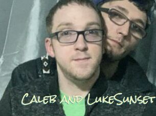 Caleb_and_LukeSunset