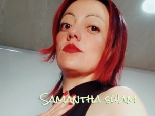 Samantha_swam